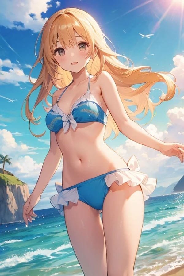 gái anime mặc đồ bơi (24)