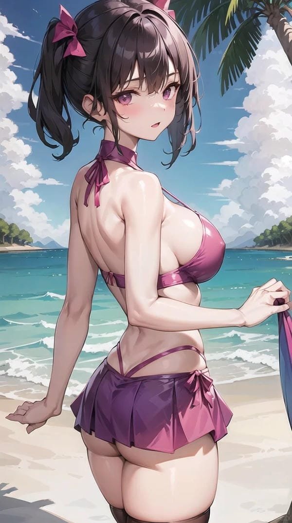 gái anime mặc đồ bơi (30)