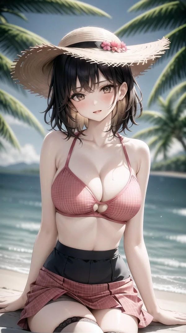 gái anime mặc đồ bơi (32)