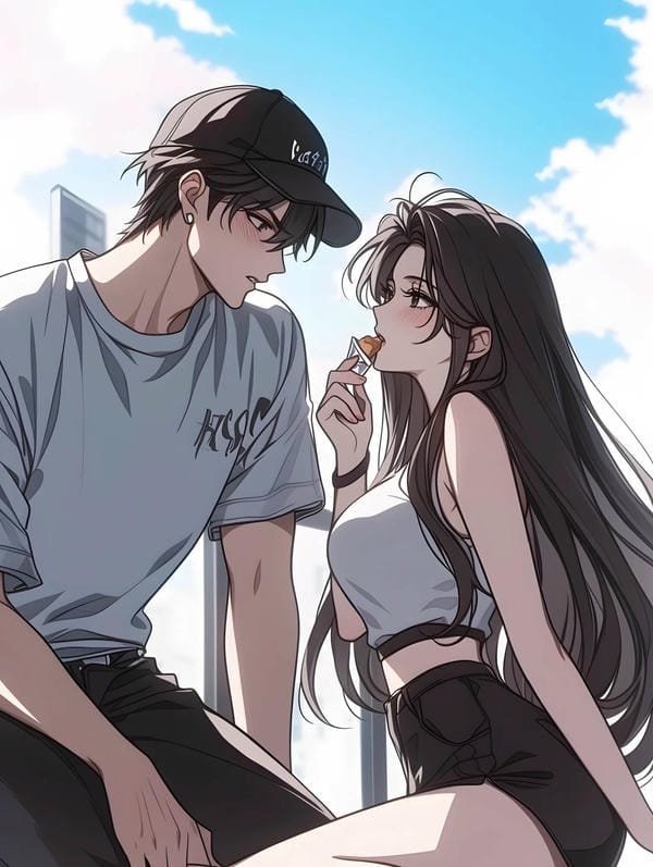 hình ảnh cặp đôi yêu nhau anime