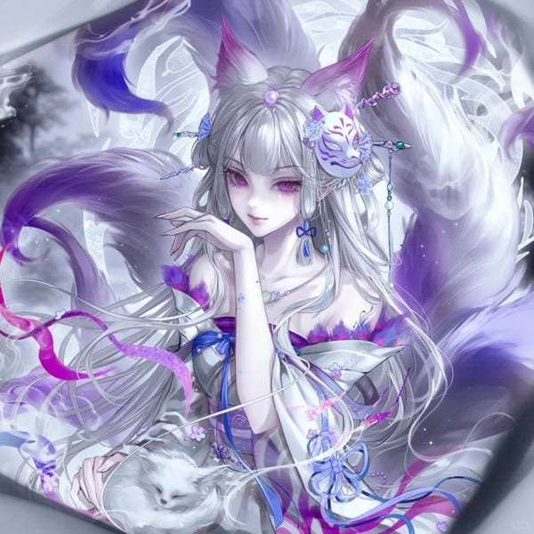 hồ ly 9 đuôi anime (13)