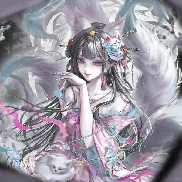 hồ ly 9 đuôi anime (15)