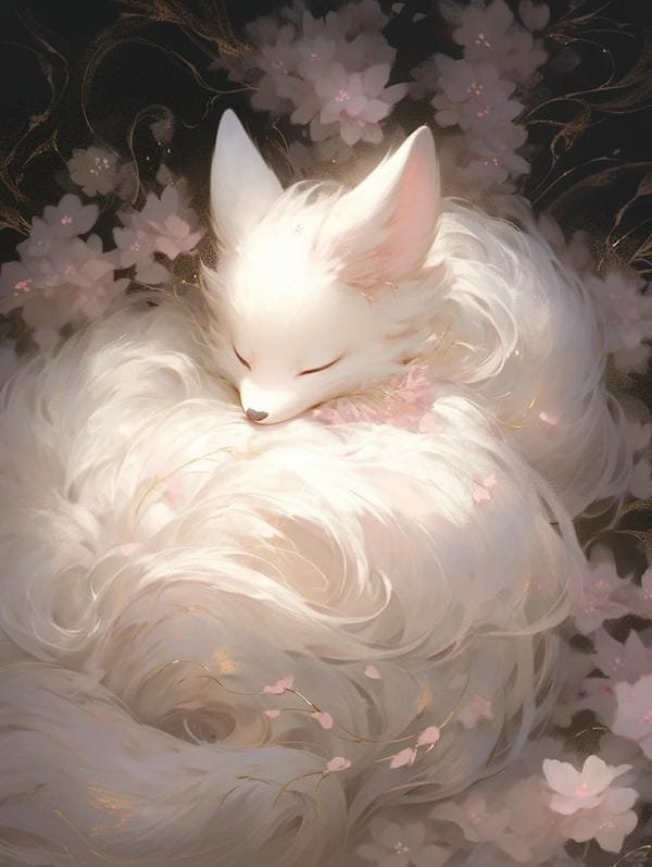 hồ ly 9 đuôi anime (2)