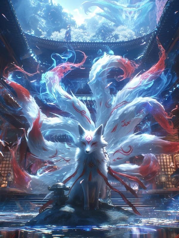 hồ ly 9 đuôi anime (23)