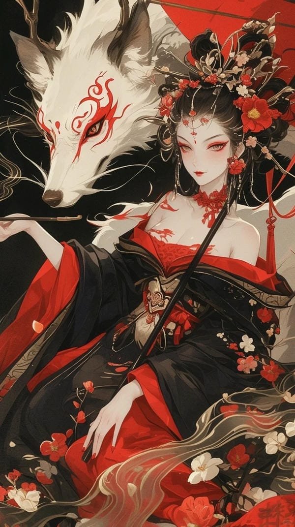 hồ ly 9 đuôi anime (27)