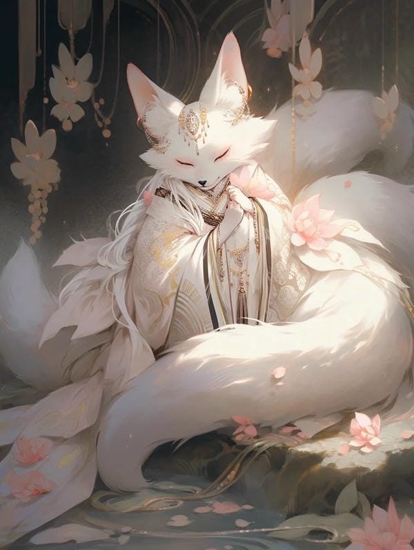 hồ ly 9 đuôi anime (7)