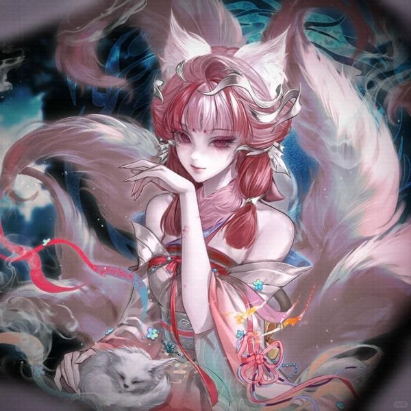 hồ ly 9 đuôi anime (9)