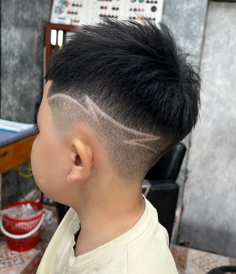 kẻ vạch tóc nam boy phố