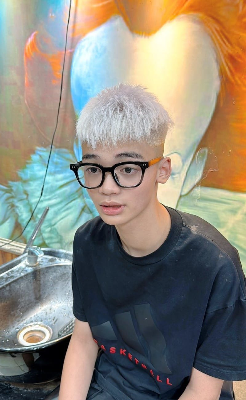 kiểu tóc boy phố layer