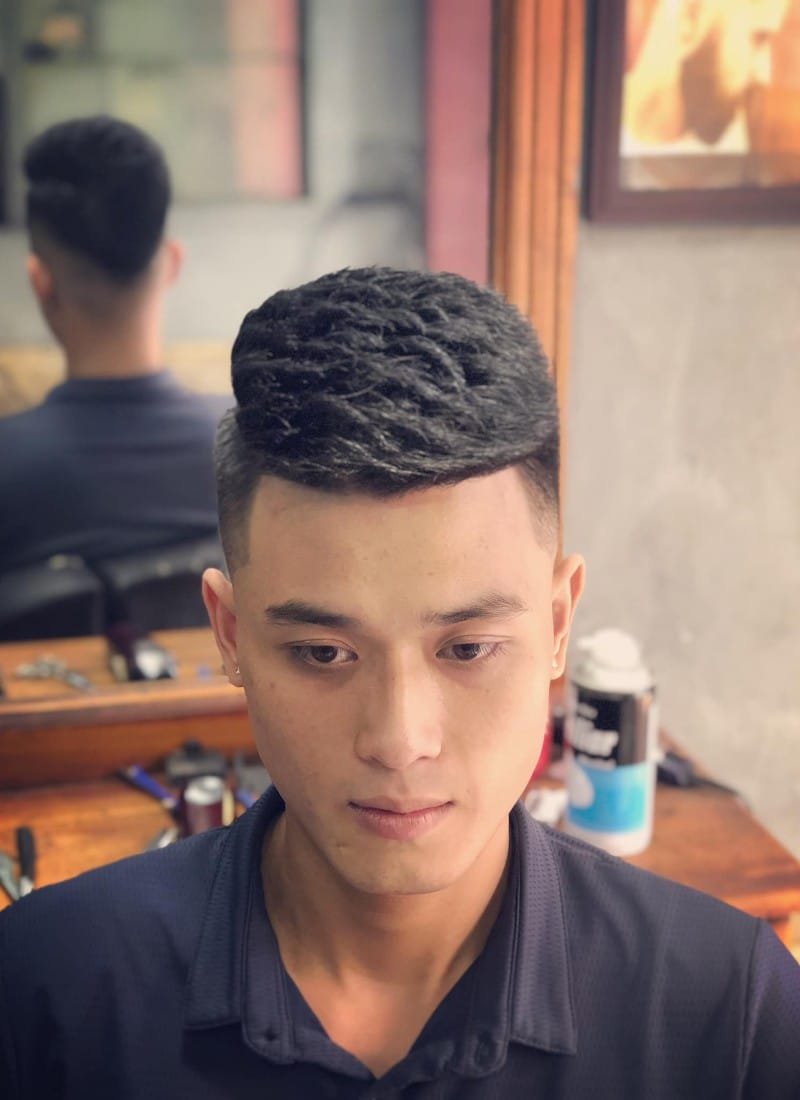 kiểu tóc nam ngắn chất 1
