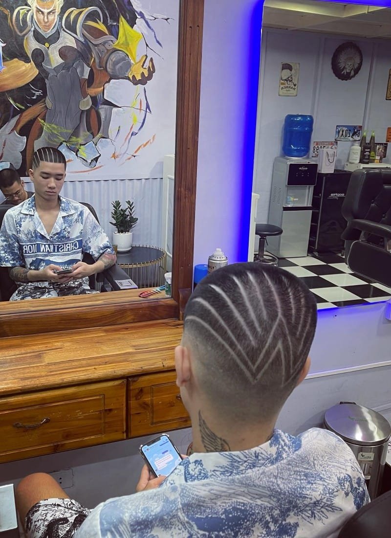 kiểu tóc nam ngắn chất 18