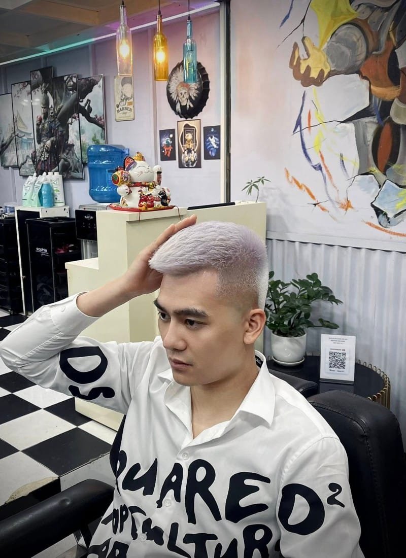 kiểu tóc nam ngắn chất 40