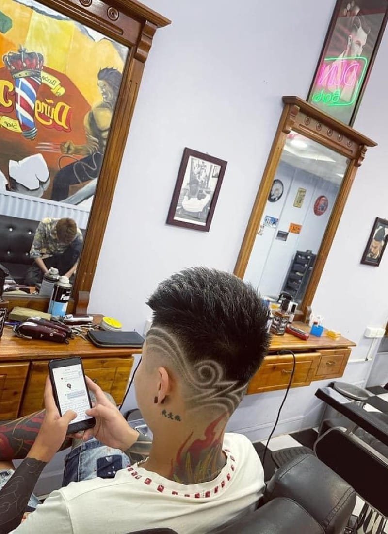 kiểu tóc nam ngắn chất 6