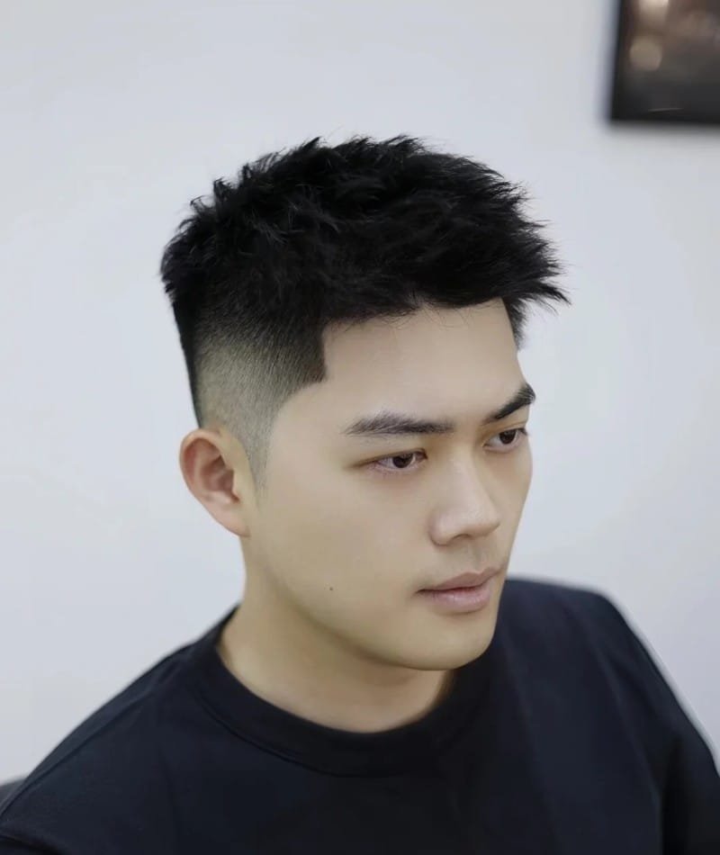 kiểu tóc nam ngắn cho mùa hè