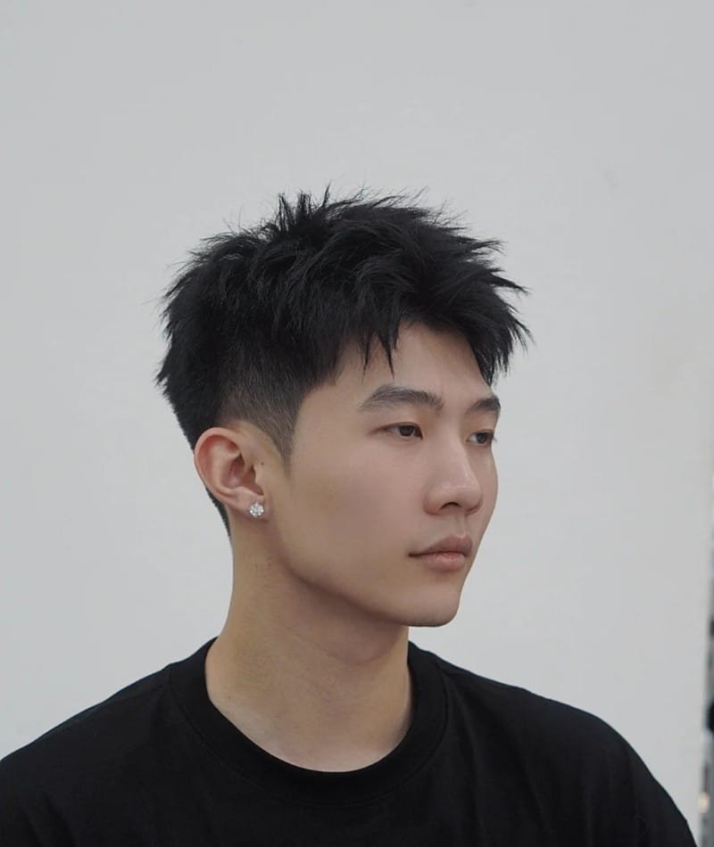 kiểu tóc ngắn mùa hè nam