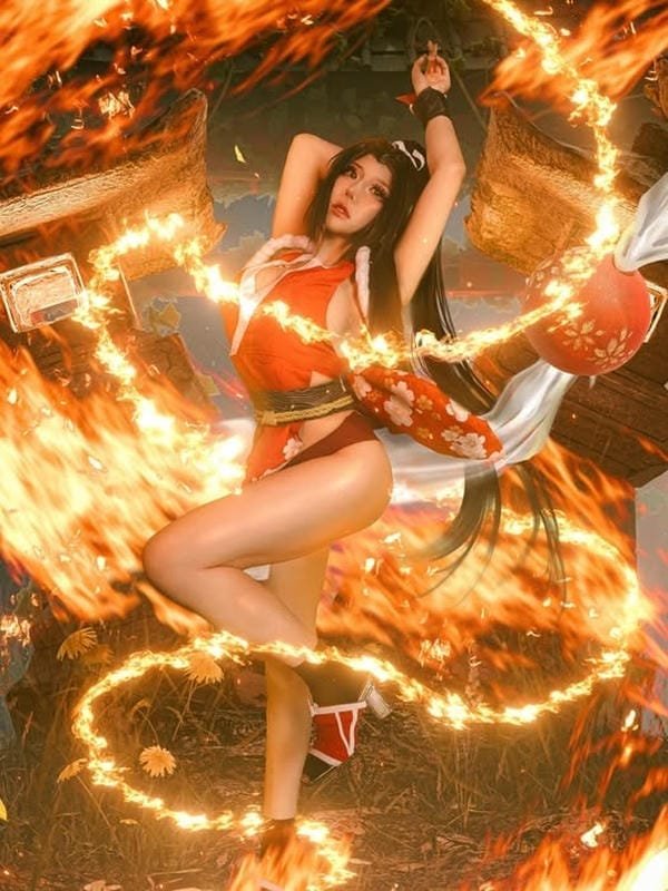 mai shiranui cosplay (9)
