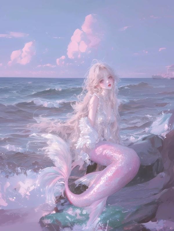 nàng tiên cá anime (1)