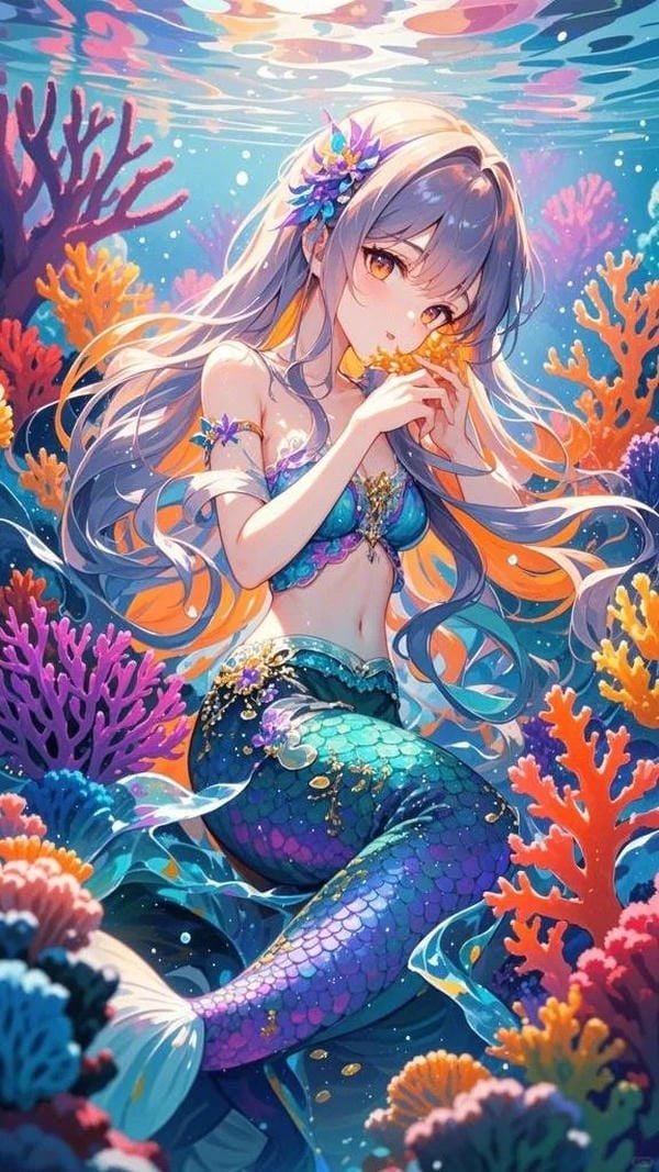 nàng tiên cá anime (15)