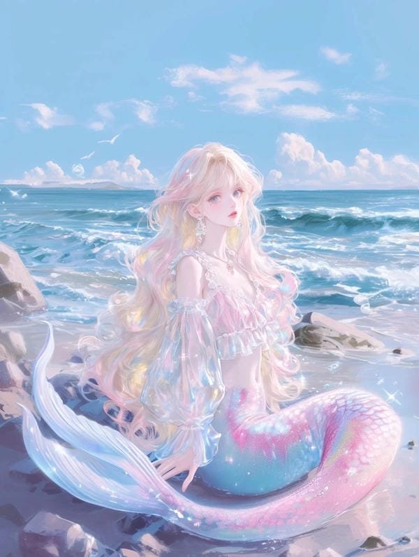 nàng tiên cá anime (2)