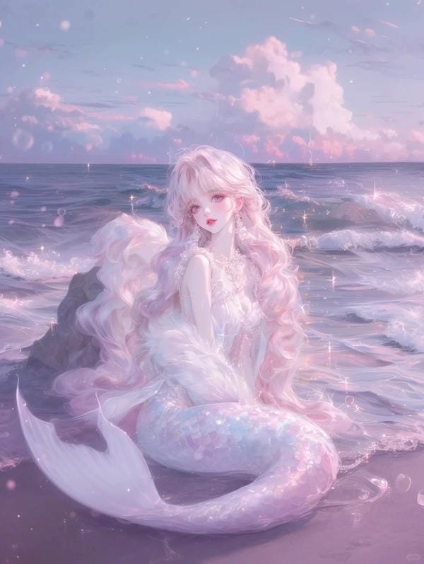 nàng tiên cá anime (3)