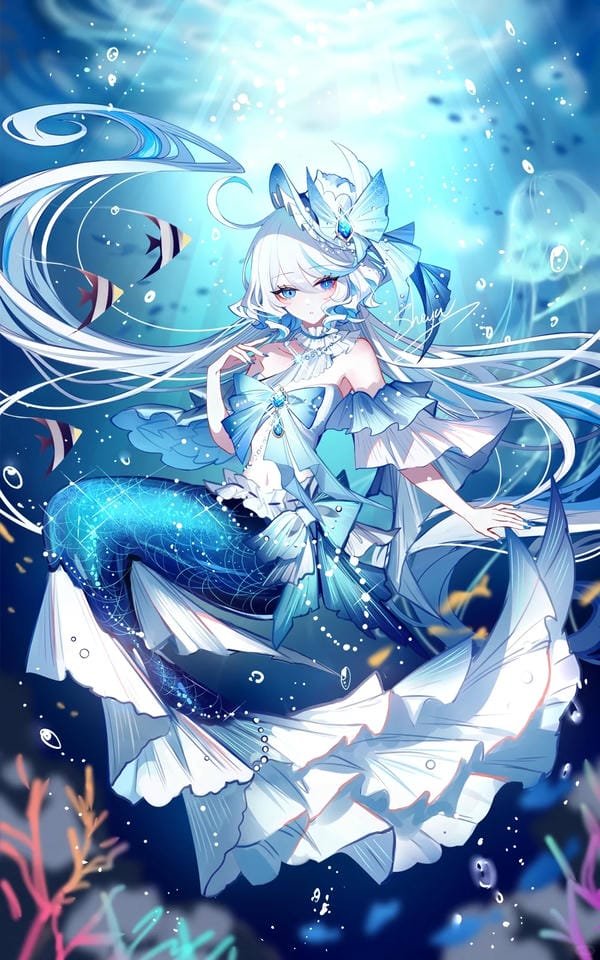 nàng tiên cá anime (5)