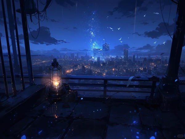 phong cảnh anime đêm (12)