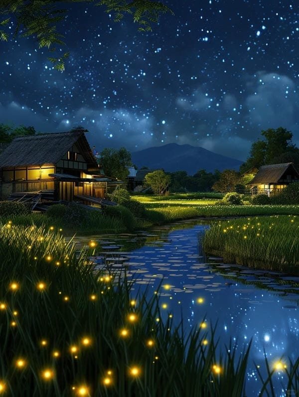 phong cảnh anime đêm (24)