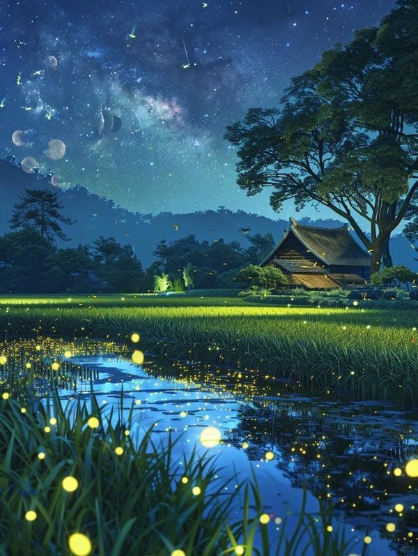 phong cảnh anime đêm (25)