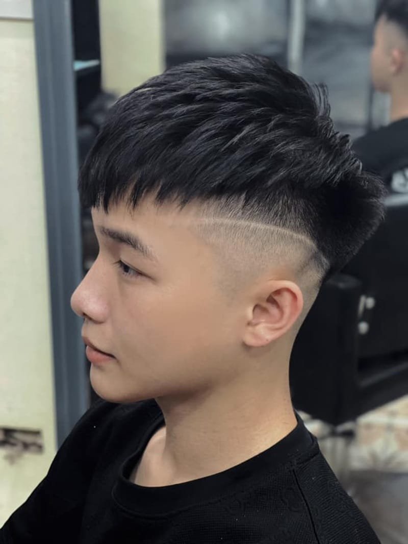 tóc layer bung nam 10