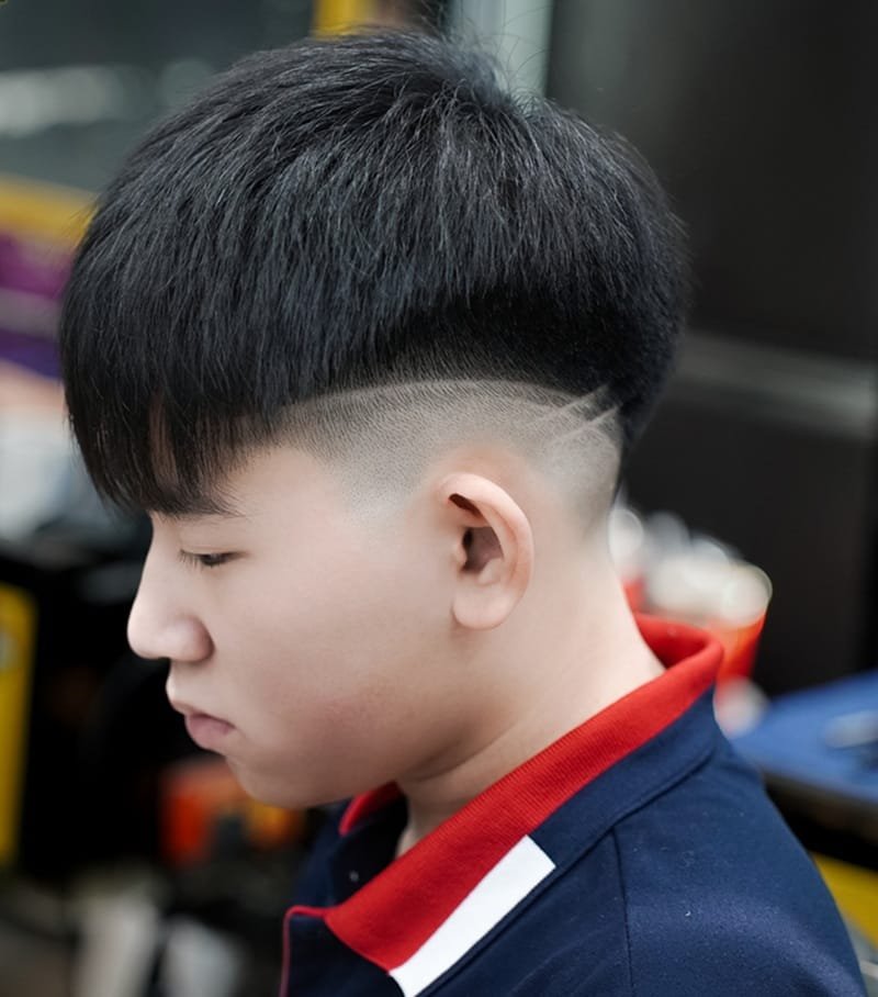 tóc layer bung nam 12