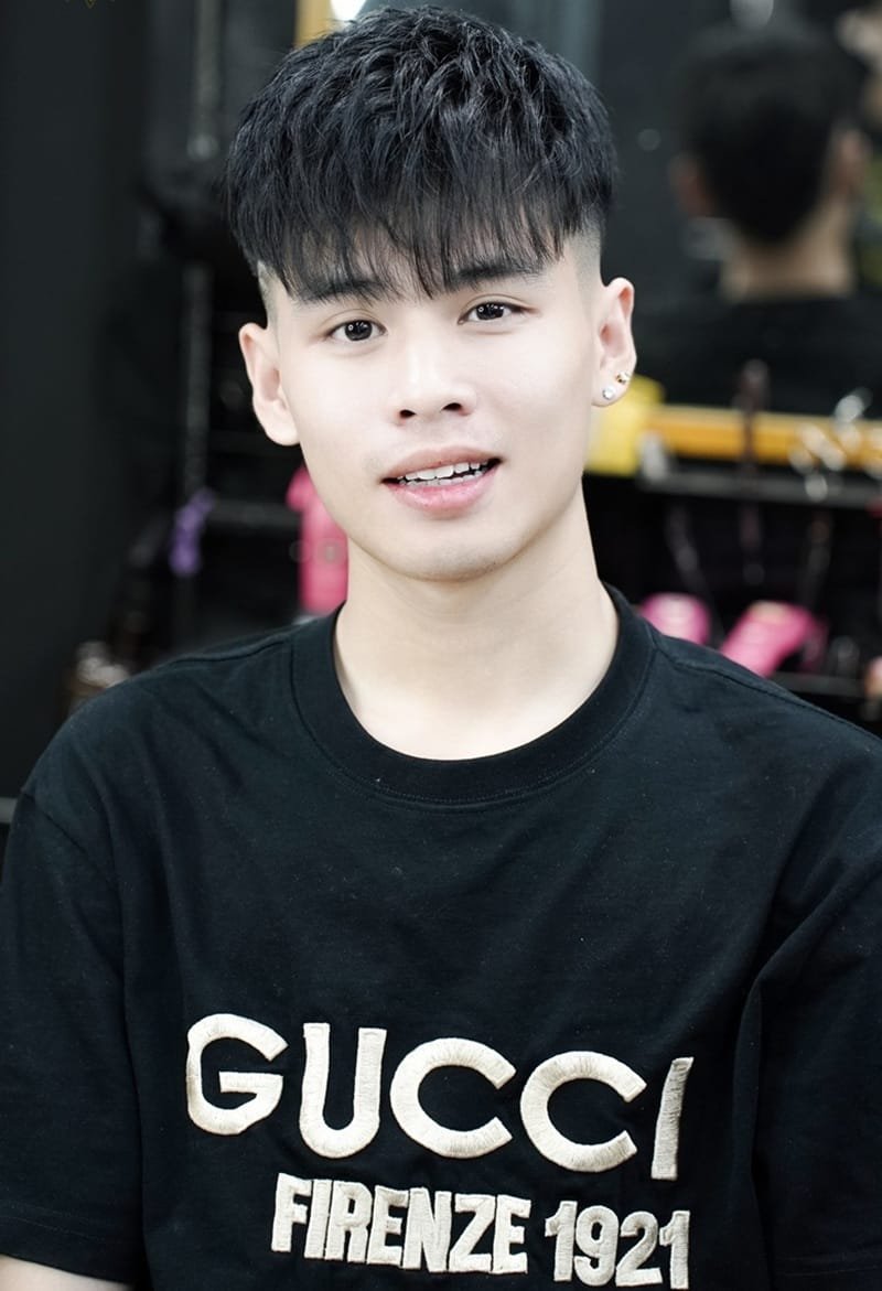 tóc layer bung nam 13