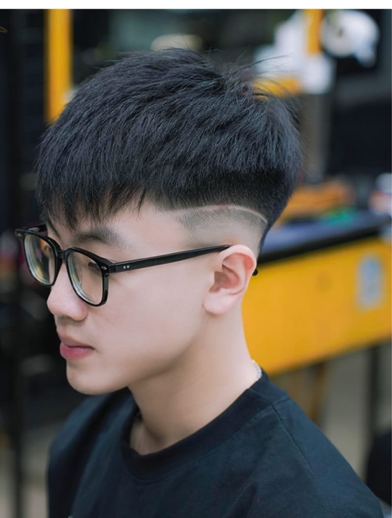 tóc layer bung nam 18