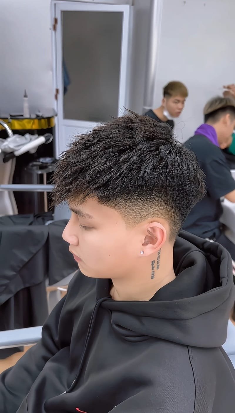 tóc layer bung nam 2