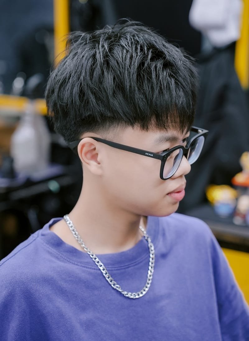 tóc layer bung nam 32