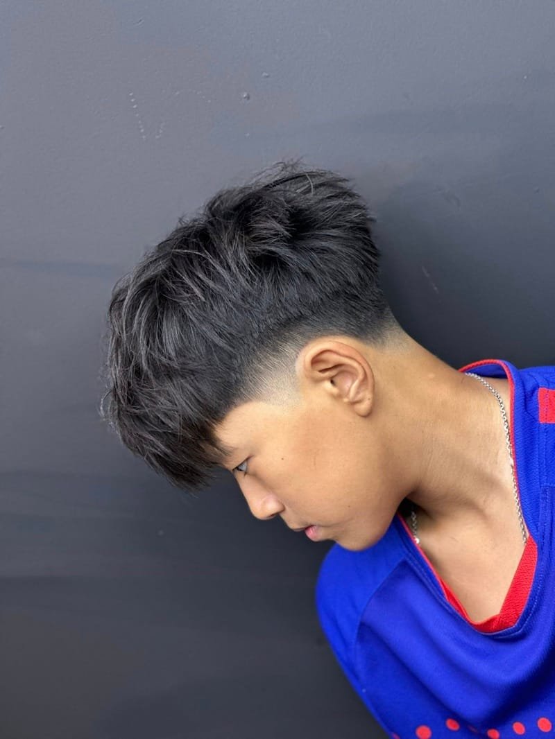 tóc layer bung nam 33