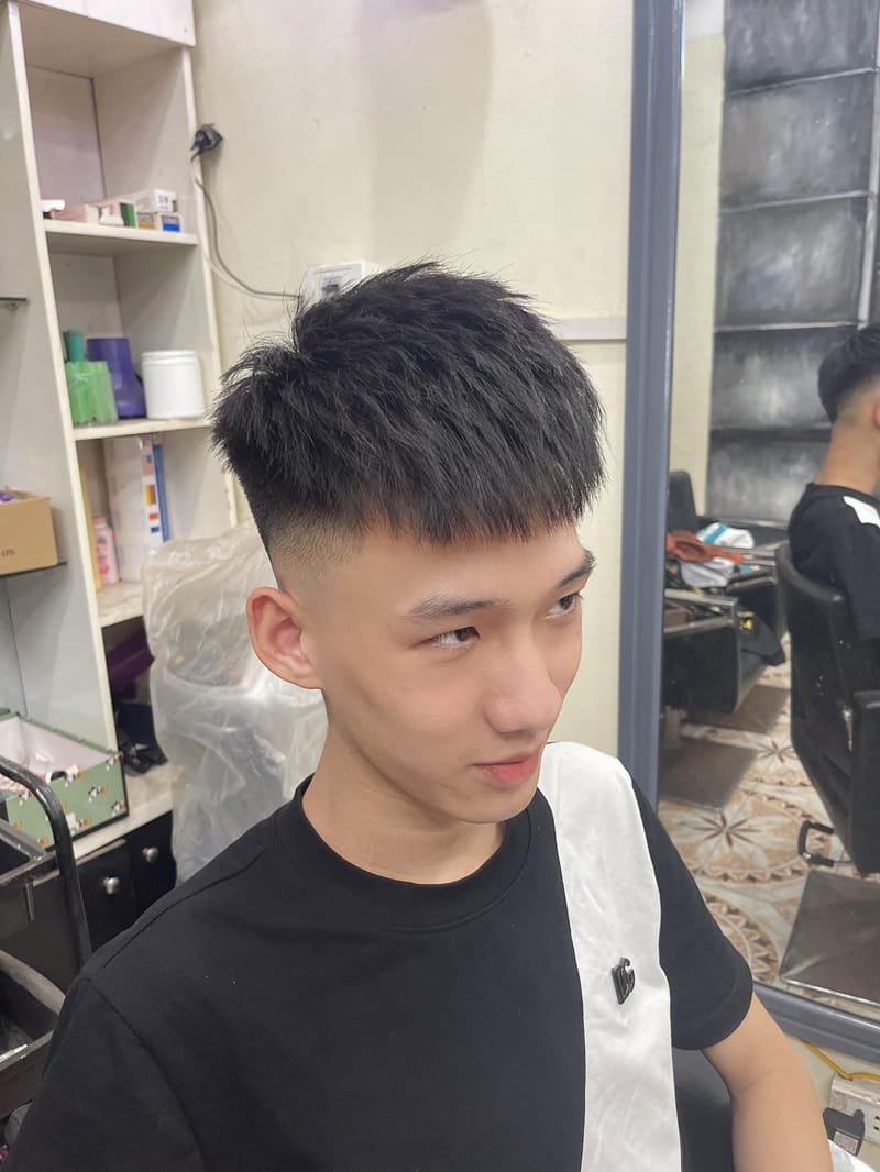 tóc layer bung nam 9