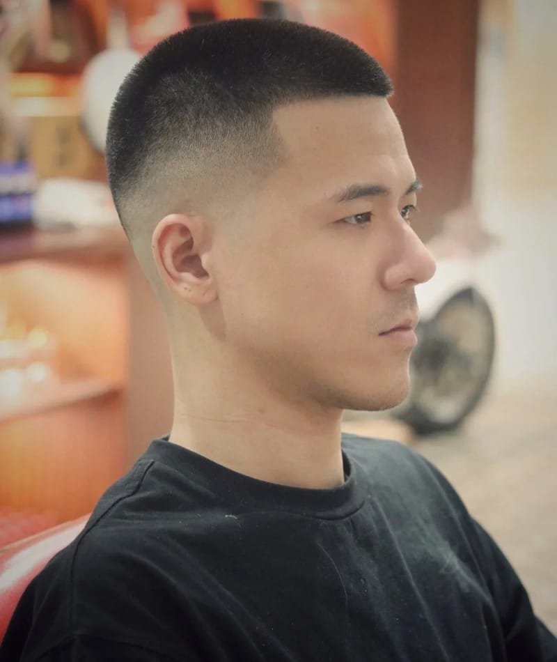 tóc ngắn nam mùa hè