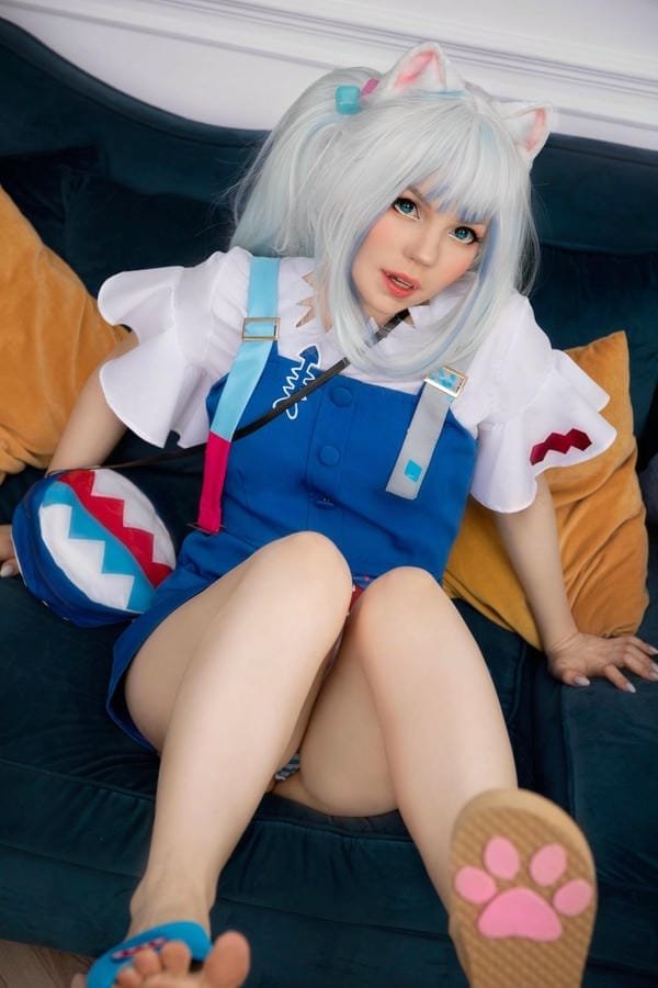 yaoyaoqwq gawr gura cosplay (24)